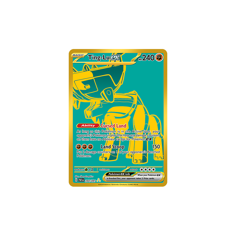 Ting-Lu ex 244/091 - Paldean Fates Enkeltkort