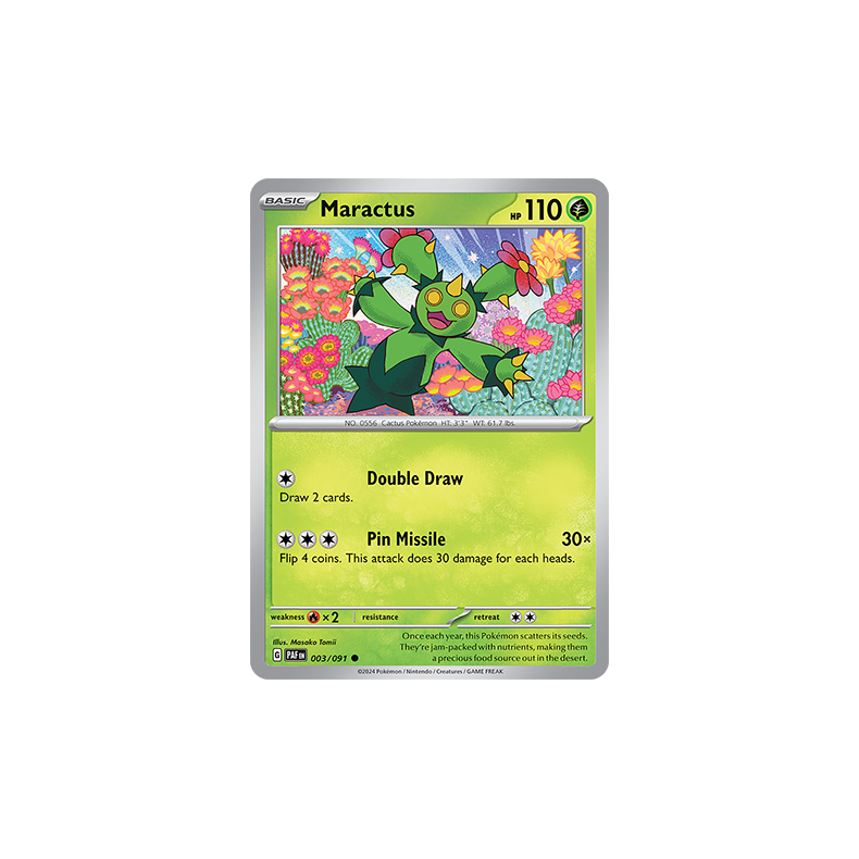 Maractus 003/091 - Paldean Fates Enkeltkort