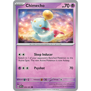 Chimecho 030/091 - Paldean Fates Enkeltkort