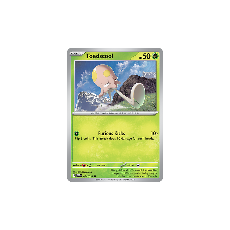 Toedscool 004/091 - Paldean Fates Enkeltkort