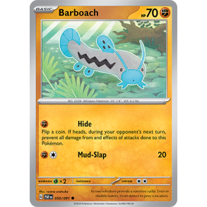 Barboach 050/091 - Paldean Fates Enkeltkort