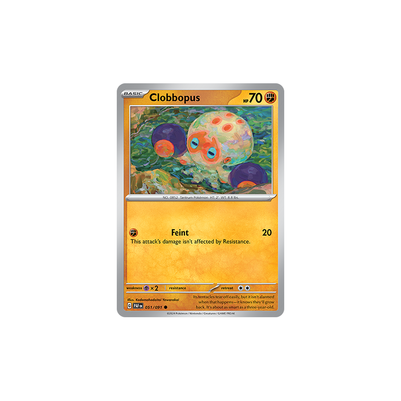 Clobbopus 051/091 - Paldean Fates Enkeltkort