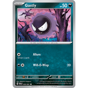 Gastly 055/091 - Paldean Fates Enkeltkort