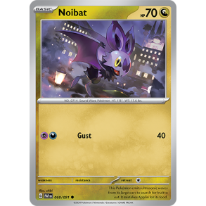 Noibat 068/091 - Paldean Fates Enkeltkort