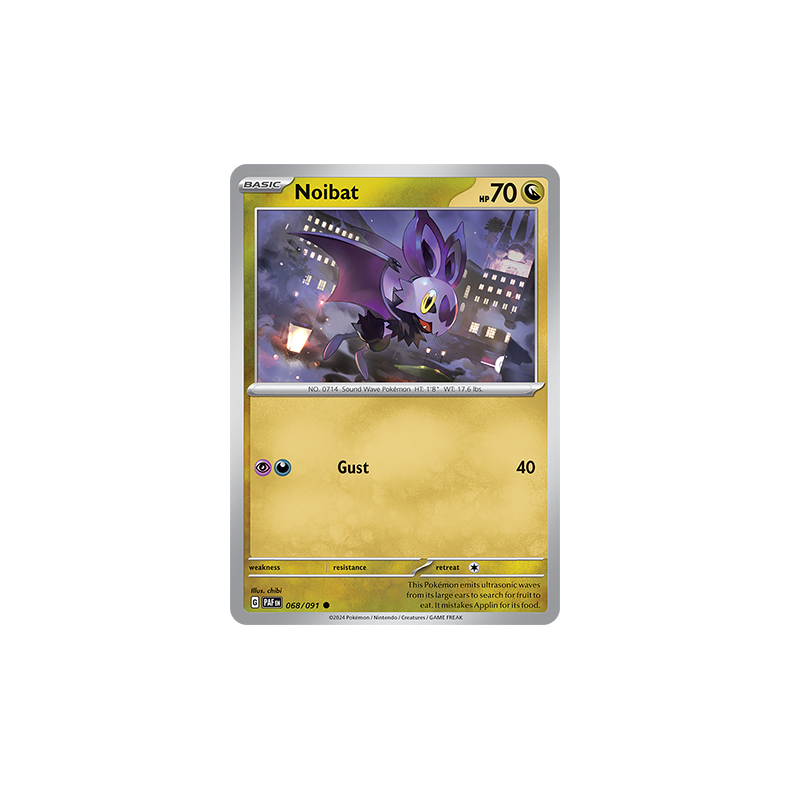 Noibat 068/091 - Paldean Fates Enkeltkort