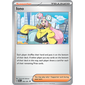Iono 080/091 - Paldean Fates Enkeltkort