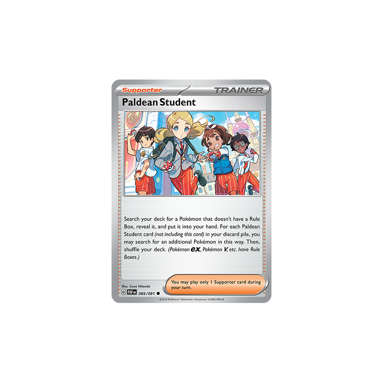 Paldean Student 085/091 - Paldean Fates Enkeltkort
