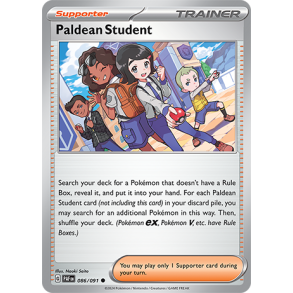 Paldean Student 086/091 - Paldean Fates Enkeltkort