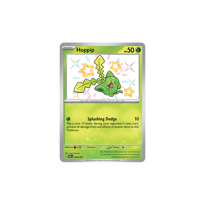 Hoppip 096/091 - Paldean Fates Enkeltkort