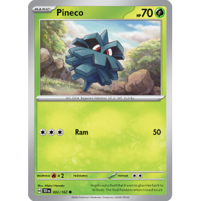 Pineco 002/162 - Temporal Forces Enkeltkort