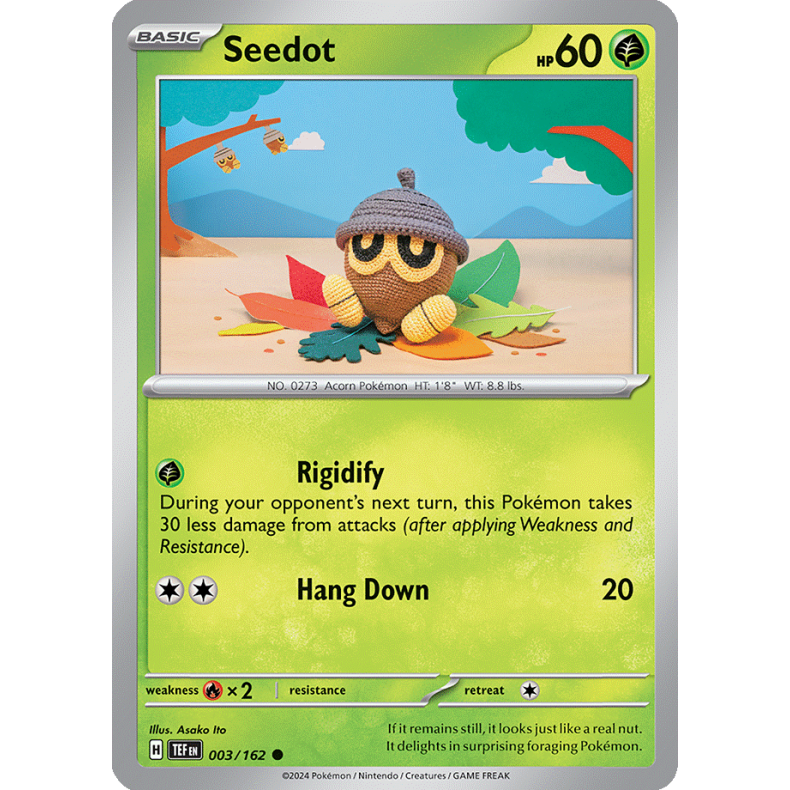 Seedot 003/162 - Temporal Forces Enkeltkort