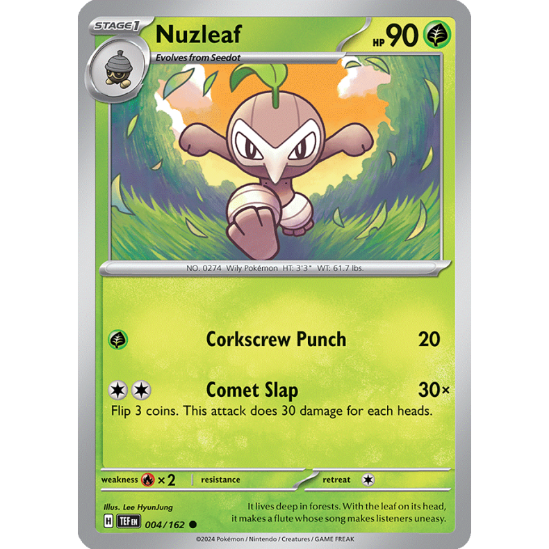 Nuzleaf 004/162 - Temporal Forces Enkeltkort