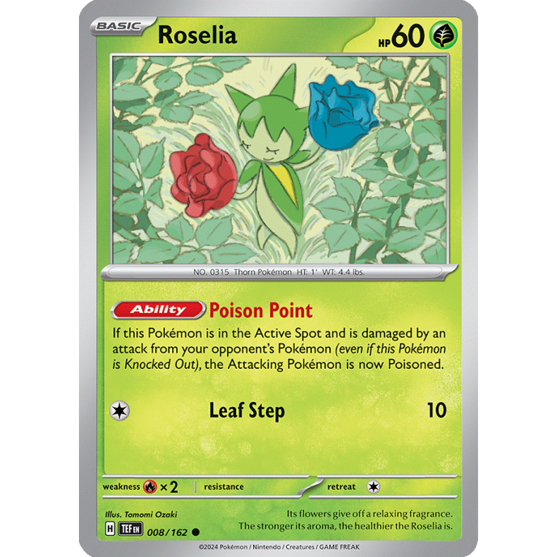 Roselia 008/162 - Temporal Forces Enkeltkort