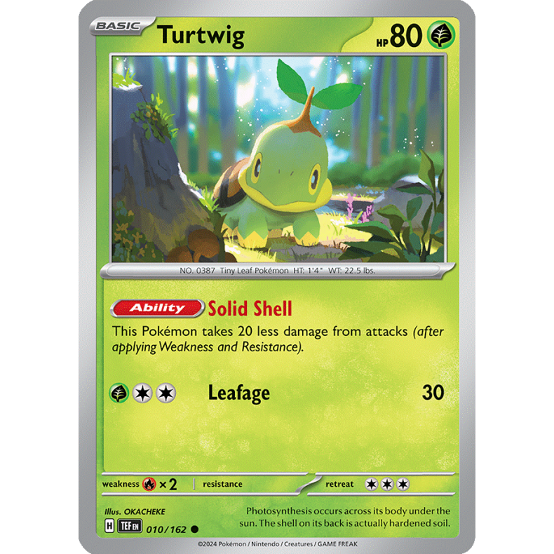 Turtwig 010/162 - Temporal Forces Enkeltkort