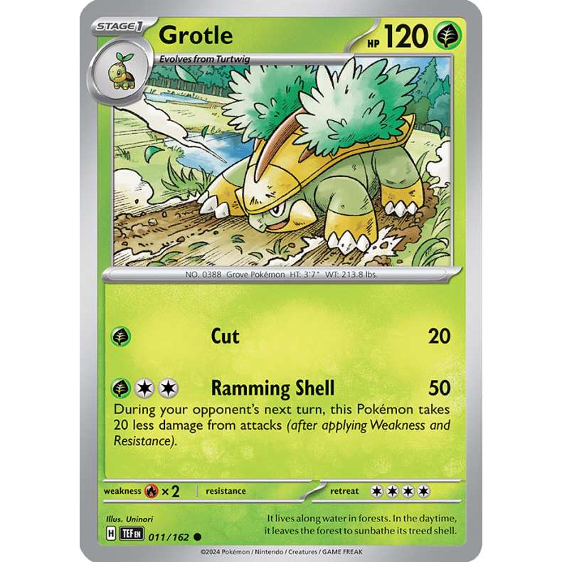 Grotle 011/162 - Temporal Forces Enkeltkort