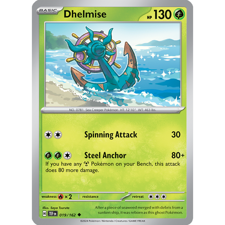 Dhelmise 019/162 - Temporal Forces Enkeltkort