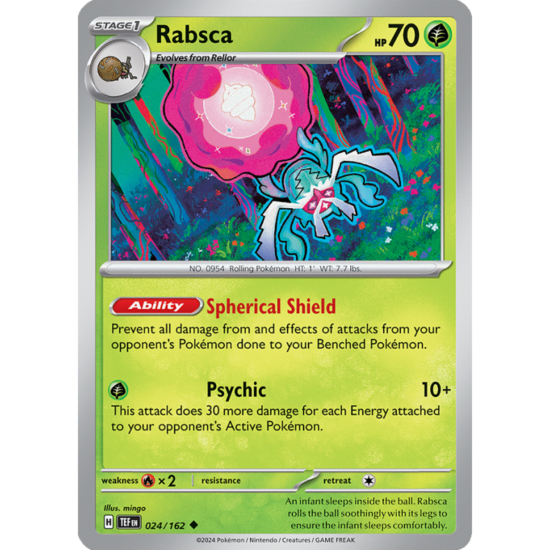 Rabsca 024/162 - Temporal Forces Enkeltkort
