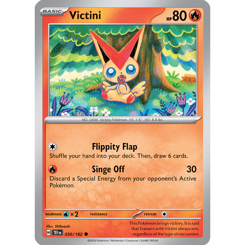 Victini 030/162 - Temporal Forces Enkeltkort