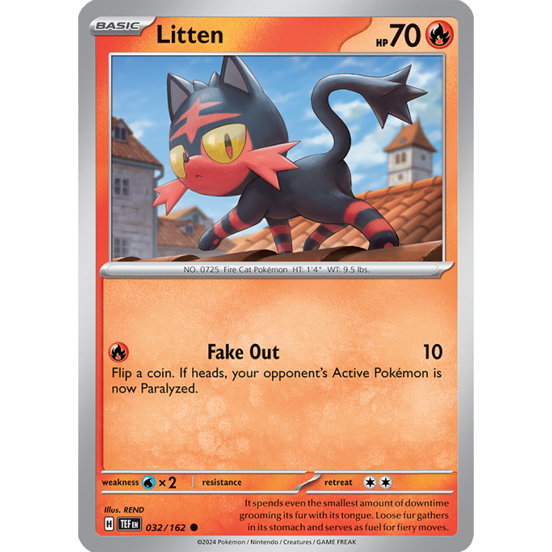 Litten 032/162 - Temporal Forces Enkeltkort