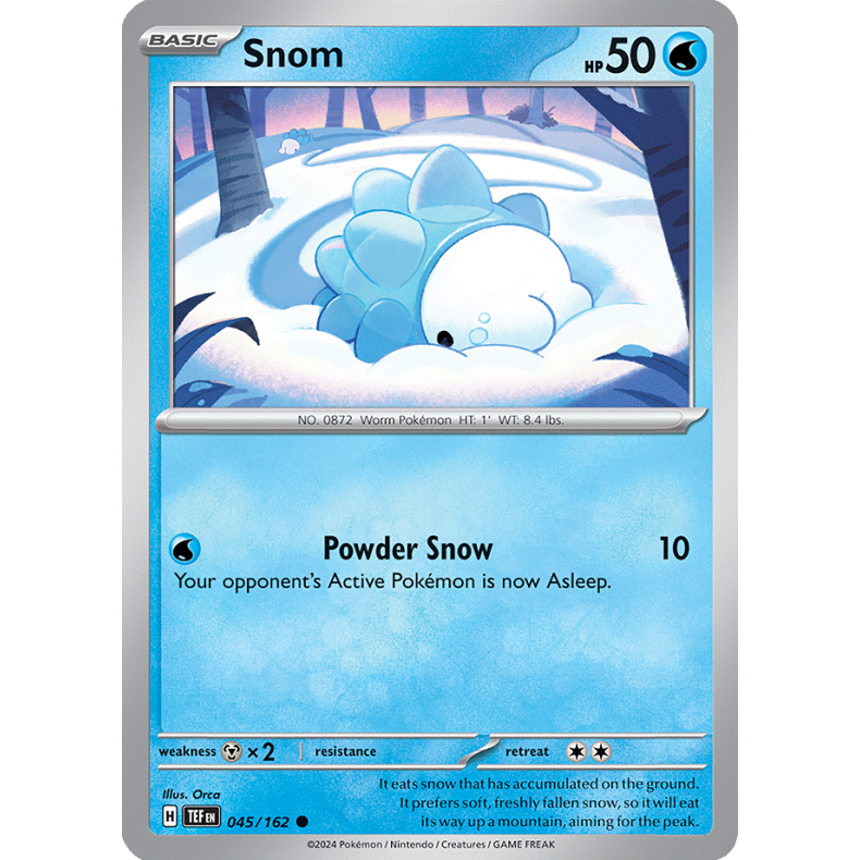 Snom 045/162 - Temporal Forces Enkeltkort
