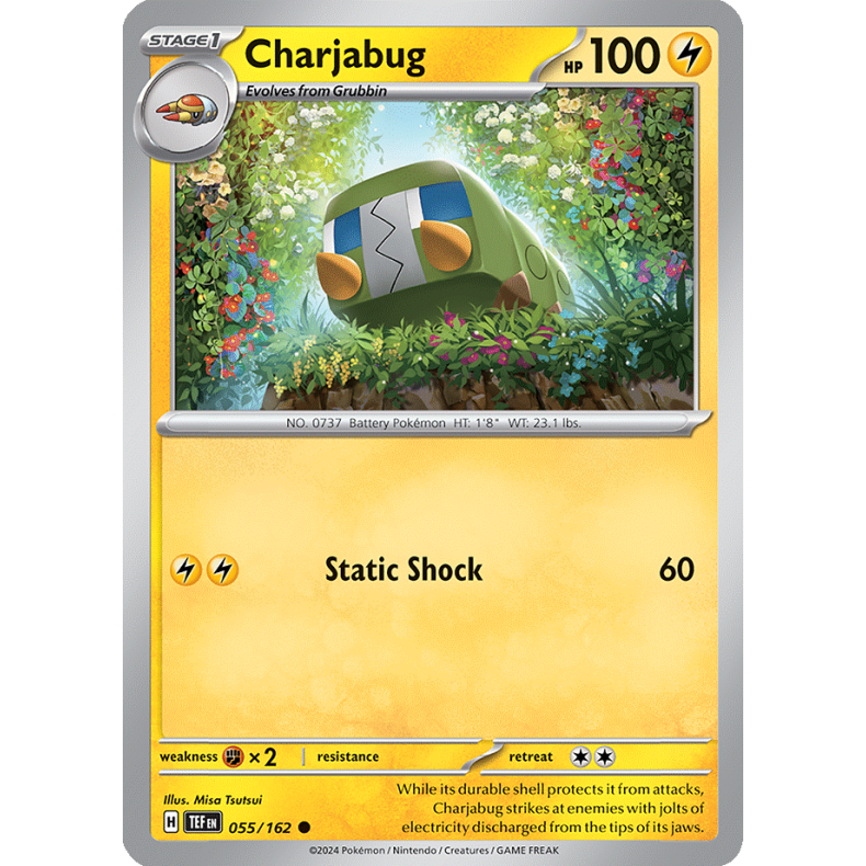 Charjabug 055/162 - Temporal Forces Enkeltkort