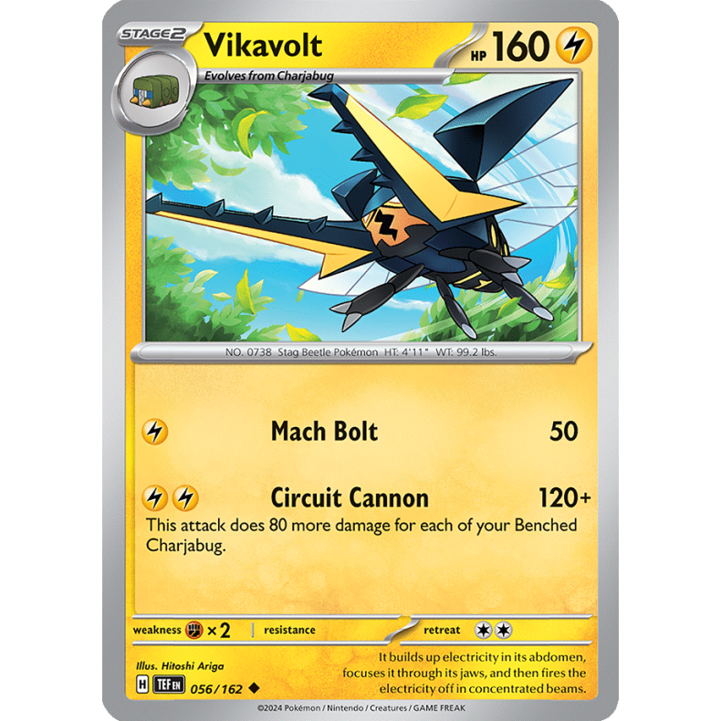 Vikavolt 056/162 - Temporal Forces Enkeltkort