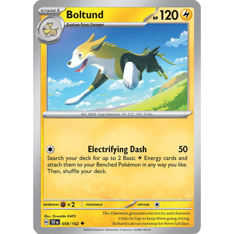 Boltund 059/162 - Temporal Forces Enkeltkort