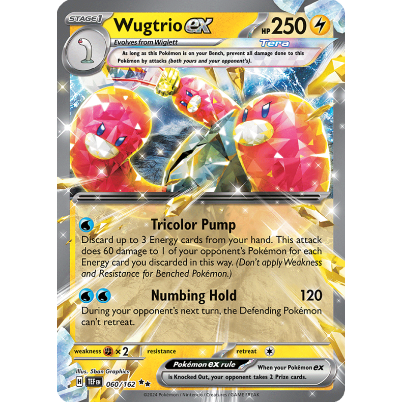 Wugtrio ex 060/162 - Temporal Forces Enkeltkort