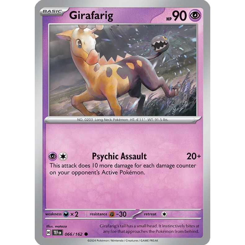 Girafarig 066/162 - Temporal Forces Enkeltkort