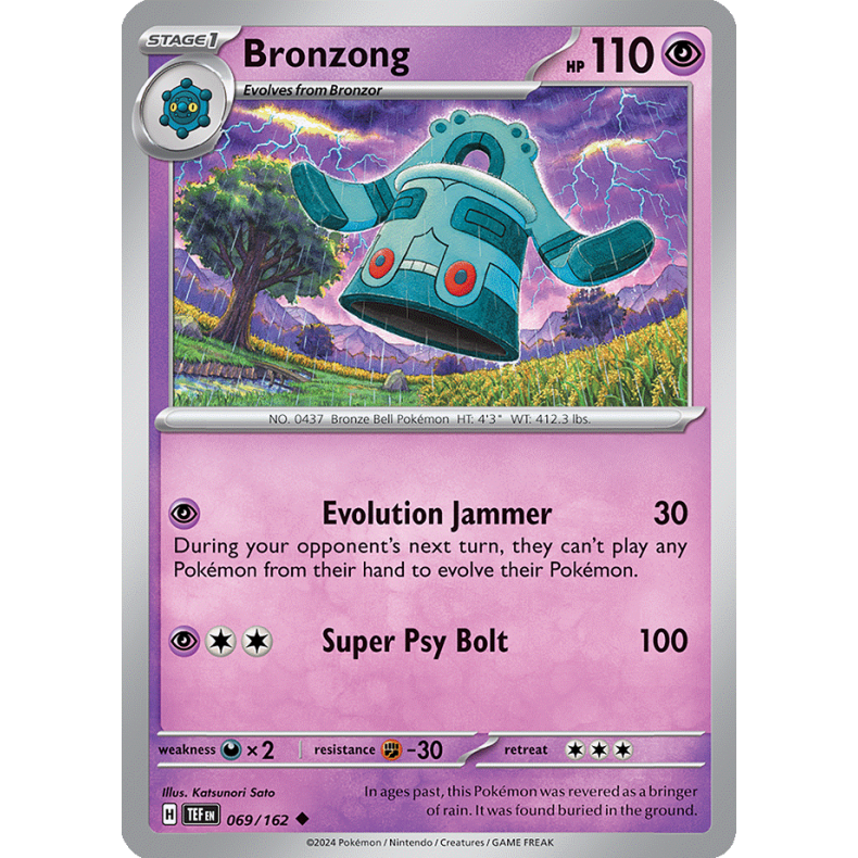 Bronzong 069/162 - Temporal Forces Enkeltkort