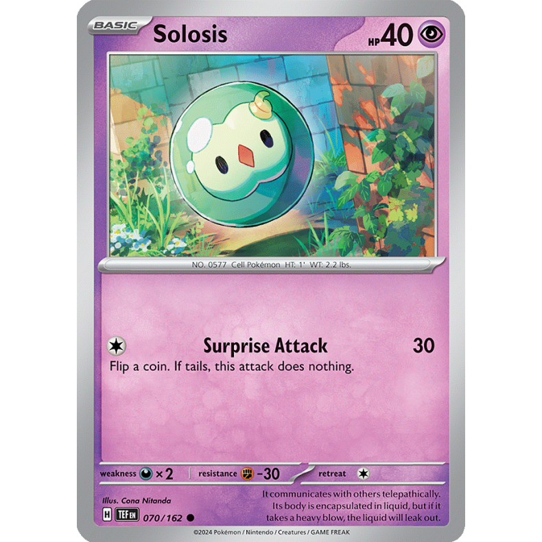 Solosis 070/162 - Temporal Forces Enkeltkort