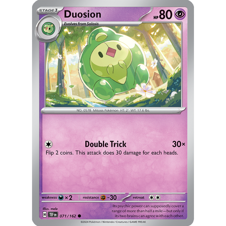 Duosion 071/162 - Temporal Forces Enkeltkort