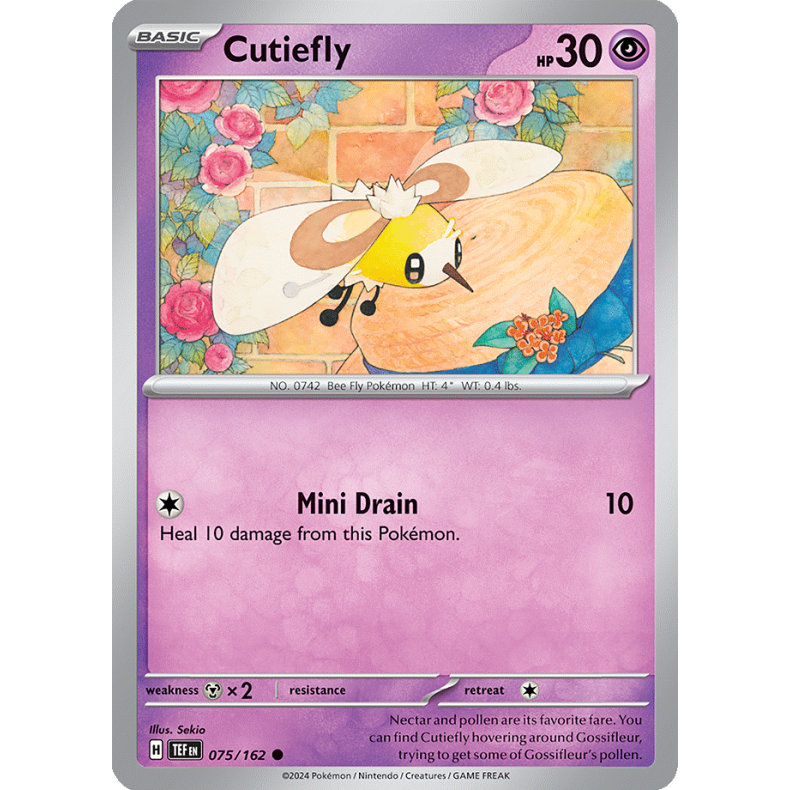 Cutiefly 075/162 - Temporal Forces Enkeltkort