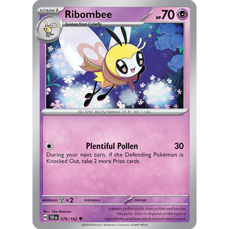 Ribombee 076/162 - Temporal Forces Enkeltkort