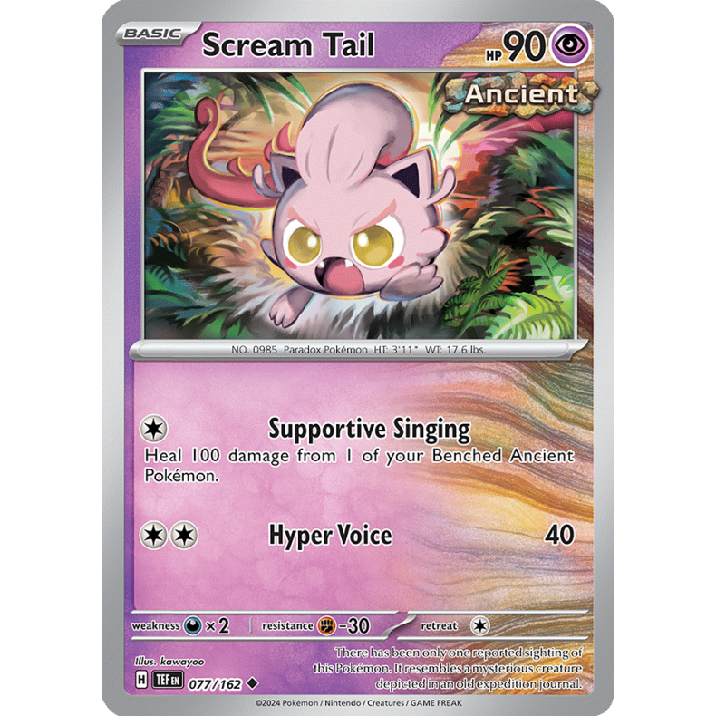 Scream Tail 077/162 - Temporal Forces Enkeltkort
