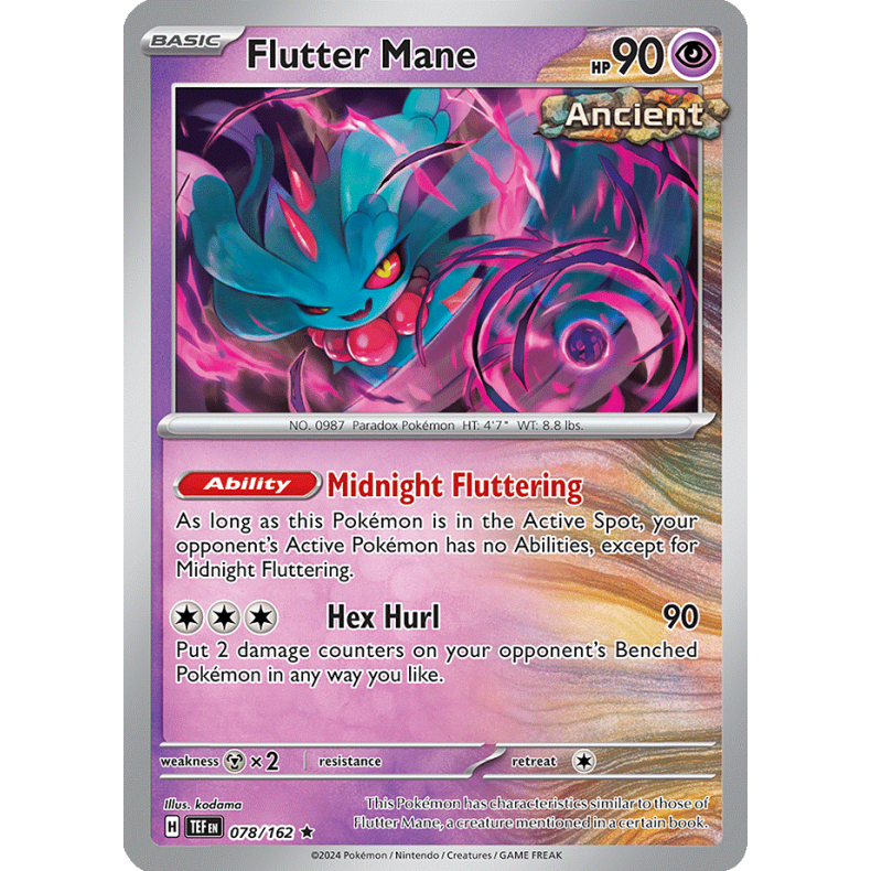 Flutter Mane 078/162 - Temporal Forces Enkeltkort