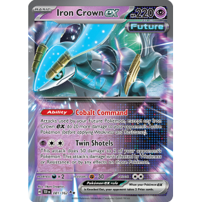 Iron Crown ex 081/162 - Temporal Forces Enkeltkort
