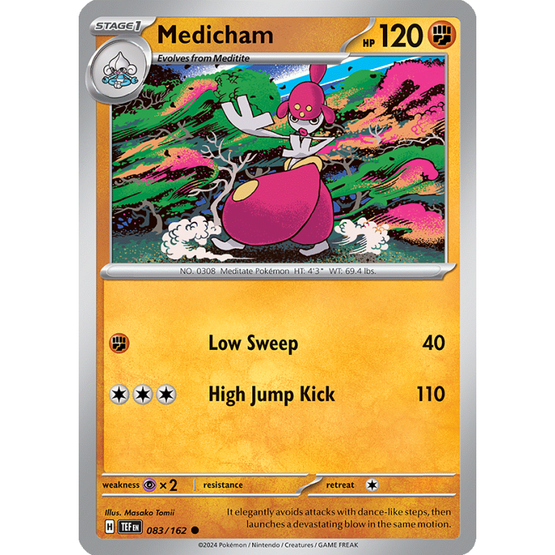 Medicham 083/162 - Temporal Forces Enkeltkort