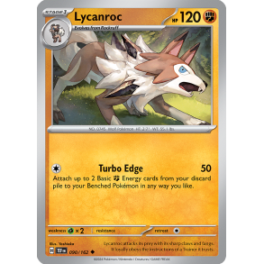 Lycanroc 090/162 - Temporal Forces Enkeltkort