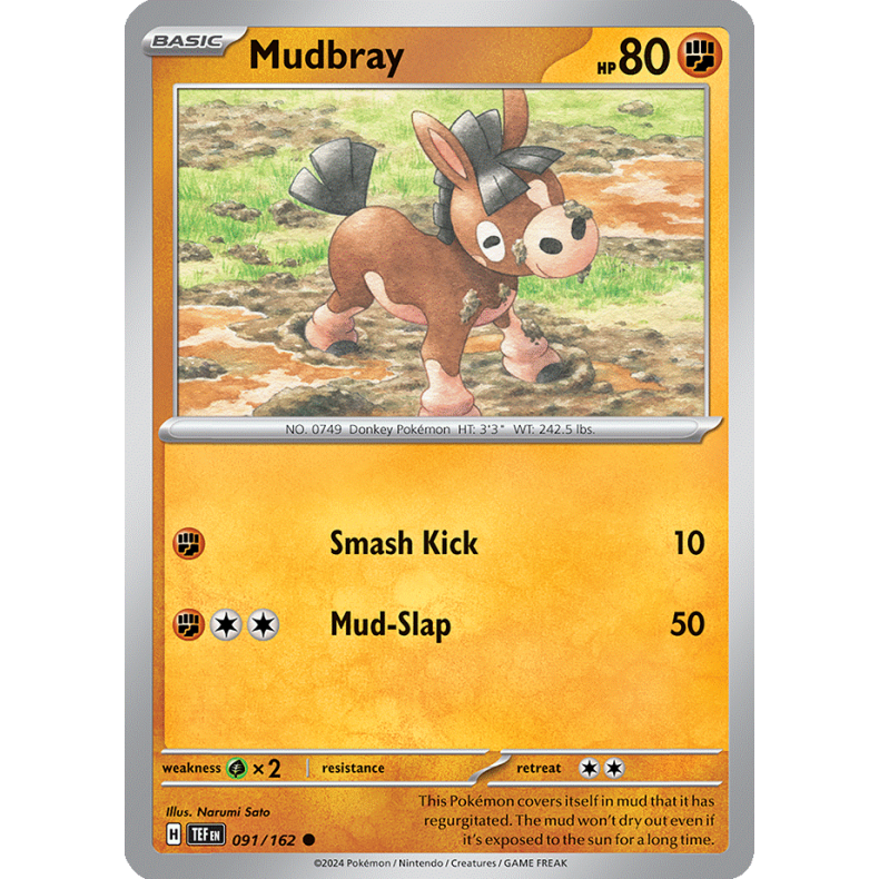 Mudbray 091/162 - Temporal Forces Enkeltkort
