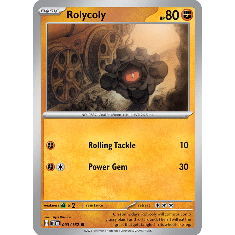 Rolycoly 093/162 - Temporal Forces Enkeltkort