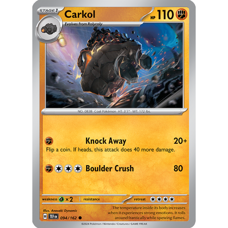 Carkol 094/162 - Temporal Forces Enkeltkort