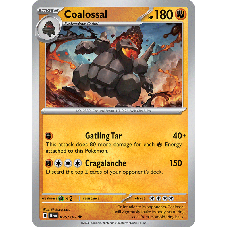 Coalossal 095/162 - Temporal Forces Enkeltkort