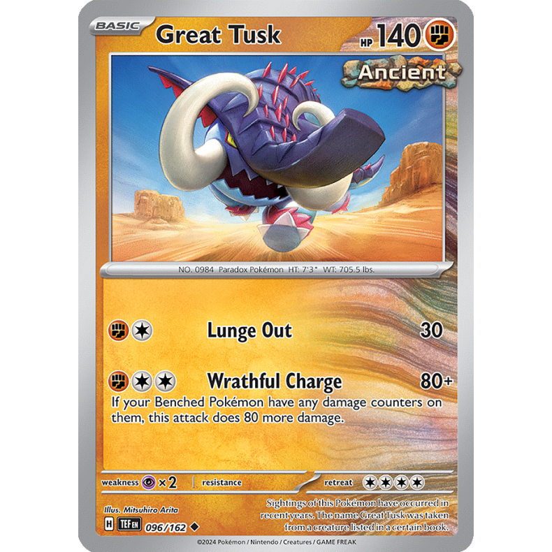 Great Tusk 096/162 - Temporal Forces Enkeltkort