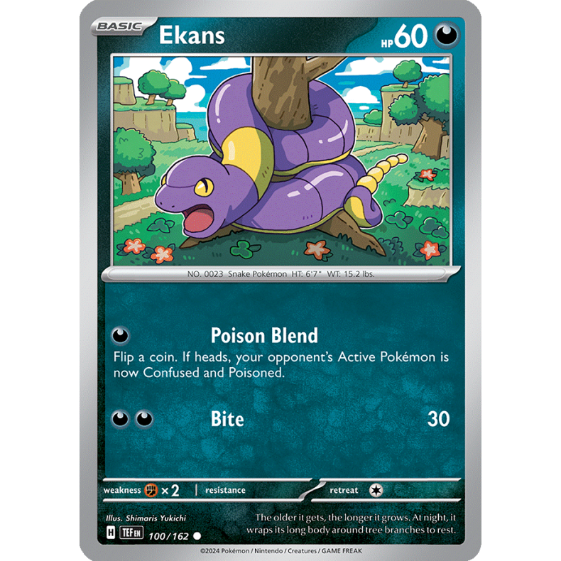 Ekans 100/162 - Temporal Forces Enkeltkort