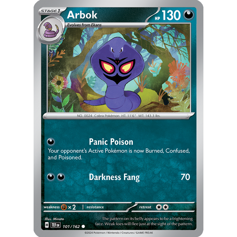 Arbok 101/162 - Temporal Forces Enkeltkort