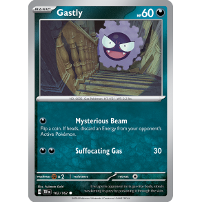 Gastly 102/162 - Temporal Forces Enkeltkort
