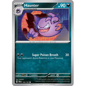 Haunter 103/162 - Temporal Forces Enkeltkort