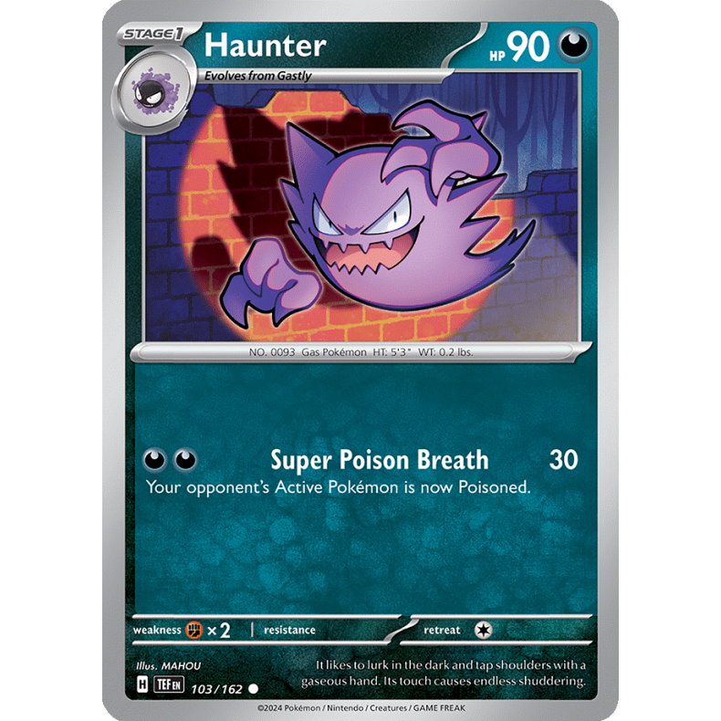 Haunter 103/162 - Temporal Forces Enkeltkort