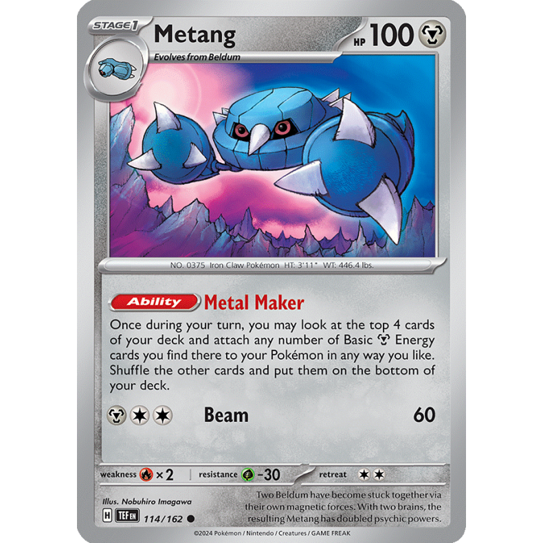 Metang 114/162 - Temporal Forces Enkeltkort